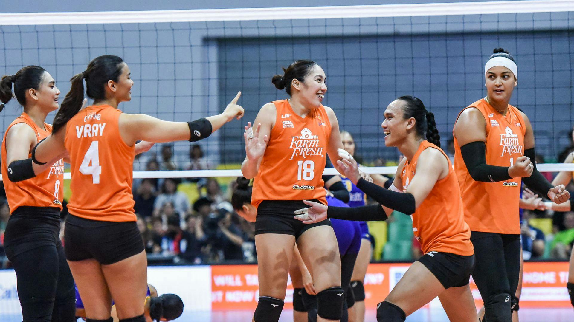Farm Fresh bounces back against Capital1 to secure PVL on Tour quarterfinal berth